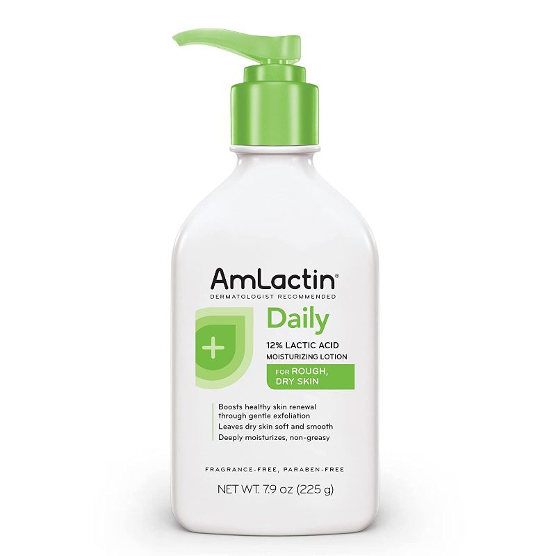 Photo 1 of AmLactin Daily Moisturizing Body Lotion, Moisturizing Lotion for Dry Skin to Help Soften and Smooth - 7.9 Oz Pump Bottle
EXP: 09/2023