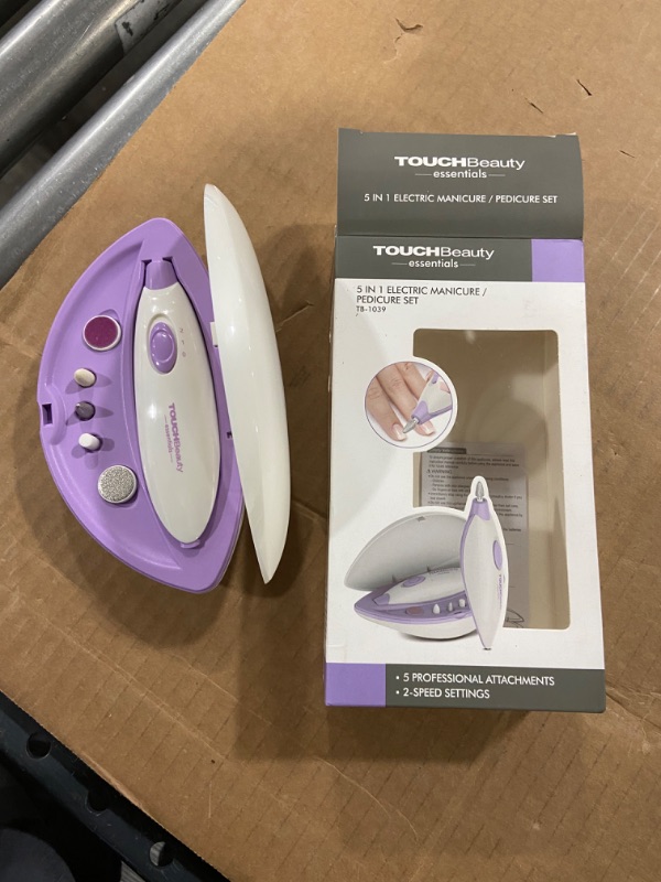 Photo 1 of TOUCHBEAUTY 5 in 1 Electric Manicure/Pedicure Set