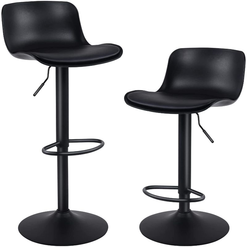 Photo 1 of YOUNIKE Modern Design Bar Stools Set of 2