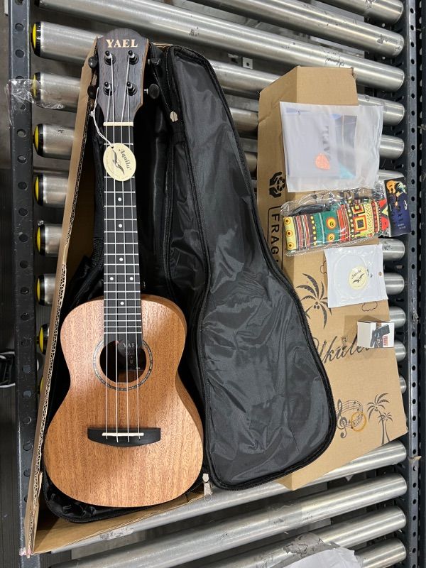 Photo 2 of YAEL Soprano Ukulele Beginner Kit Mahogany Professional 23 inch