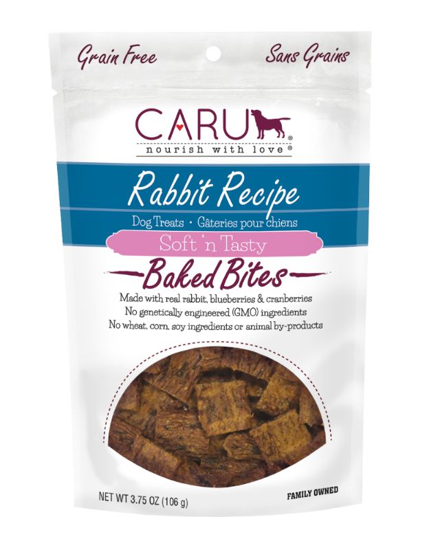 Photo 1 of 4 Oz Natural Rabbit Recipe Bites Dog Treats Exp02/20/2022