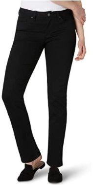 Photo 1 of Lee Women's relaxed fit straight leg mid rise plus 24w long 
