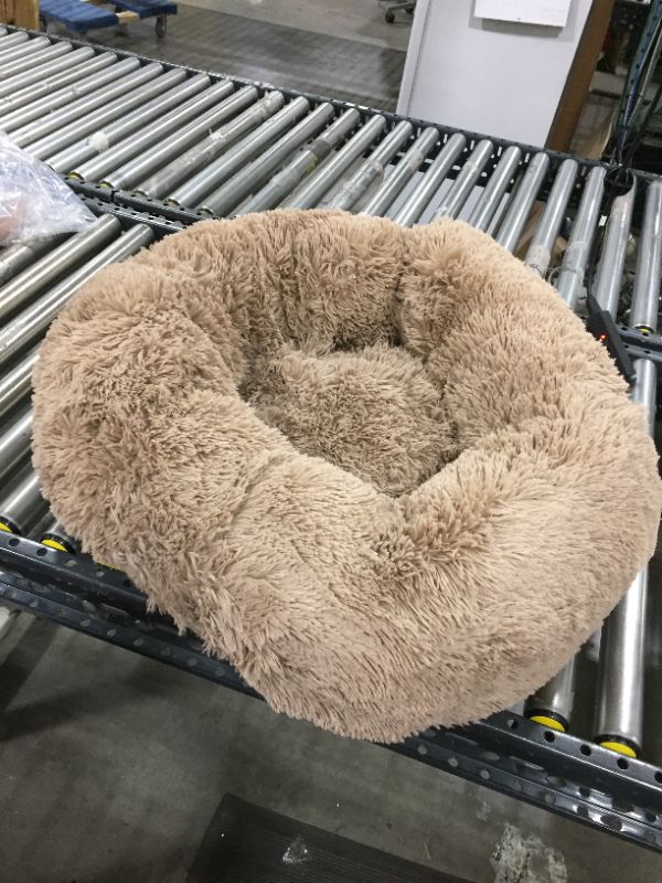 Photo 2 of  Orthopedic Dog Bed Comfortable Donut Cuddler Round Dog Bed Ultra Soft Washable Dog and Cat Cushion Bed 
