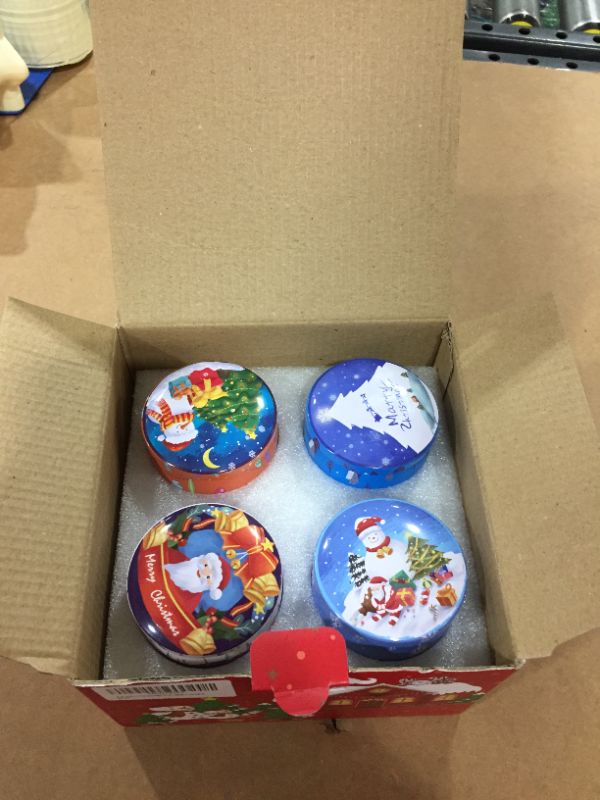Photo 1 of 8 Pack x 2.5oz Scented Candles Gift Set, Christmas Votive Candles Scented Travel Tin, Aromatherapy Candle, Long Burn Time Lavender Candle
