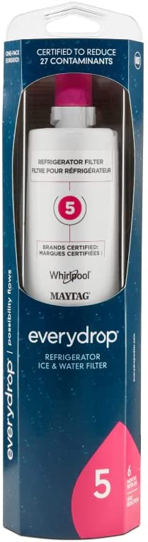 Photo 1 of everydrop by Whirlpool Ice and Water Refrigerator Filter 5, EDR5RXD1, Single-Pack
