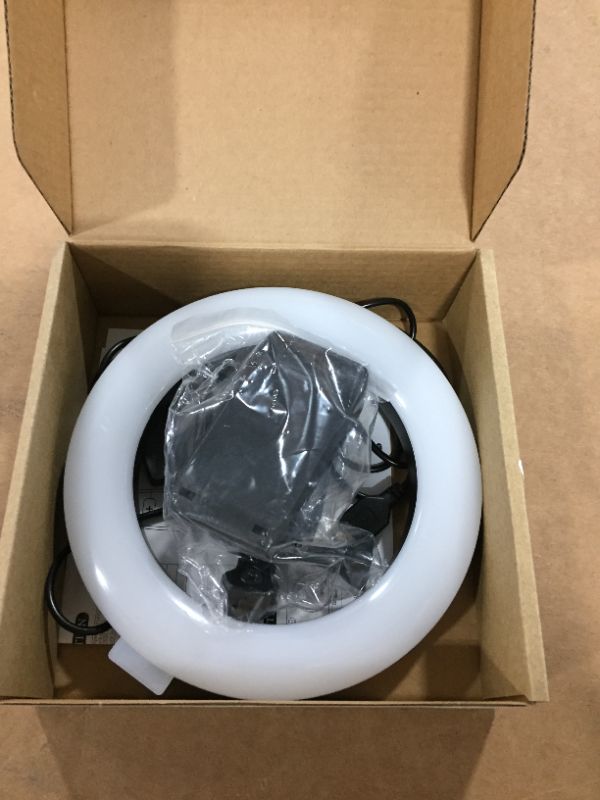 Photo 1 of 6.3" Video Conference Lighting (Dimmable 3200-6500K) with 3 Color Modes & 10 Brightness Levels, Zoom Ring Light for Computer Laptop Video Conferencing/Webcam Lighting/Zoom Meetings/Video Calls
