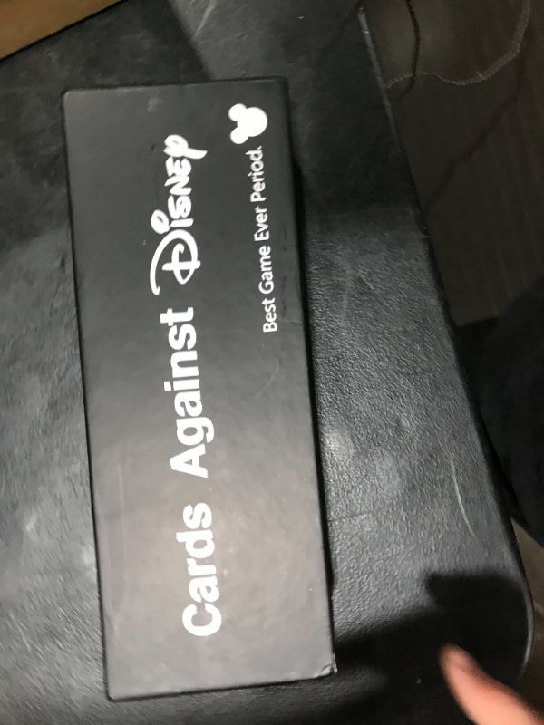 Photo 1 of Cards Against Disney Table Cards Game Party Game (Black Box)
