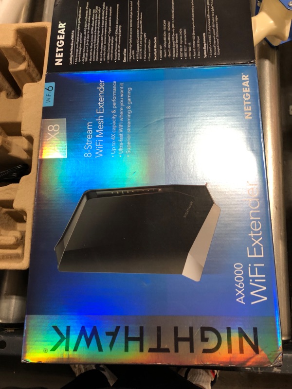 Photo 3 of NETGEAR Nighthawk Cable Modem with Built-in WiFi 6 Router (CAX80) - Compatible with All Major Cable Providers incl. Xfinity, Spectrum, Cox | Cable Plans Up to 6Gbps | AX6000 WiFi 6 speed | DOCSIS 3.1
