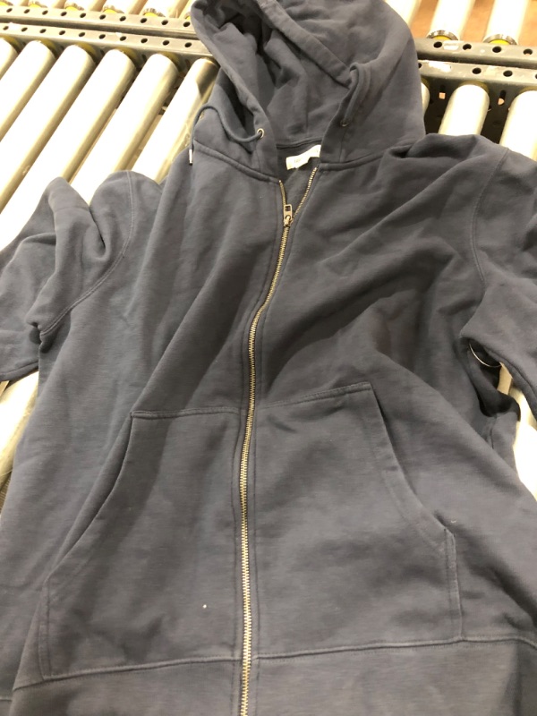 Photo 1 of GOODTHREADS Men's (XL) Blue Zip-Up Hoodie 