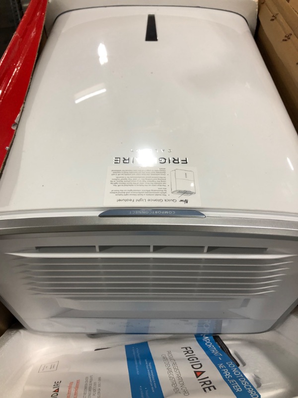 Photo 2 of Frigidaire Dehumidifier, High Humidity 50 Pint Capacity with Wi-Fi, in White
