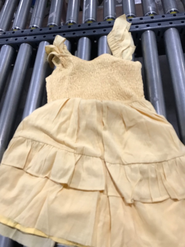 Photo 1 of Girl's (XS) Yellow Dress