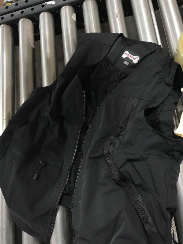 Photo 1 of Black Dog Parka Jacket (M) LARGE DOG 