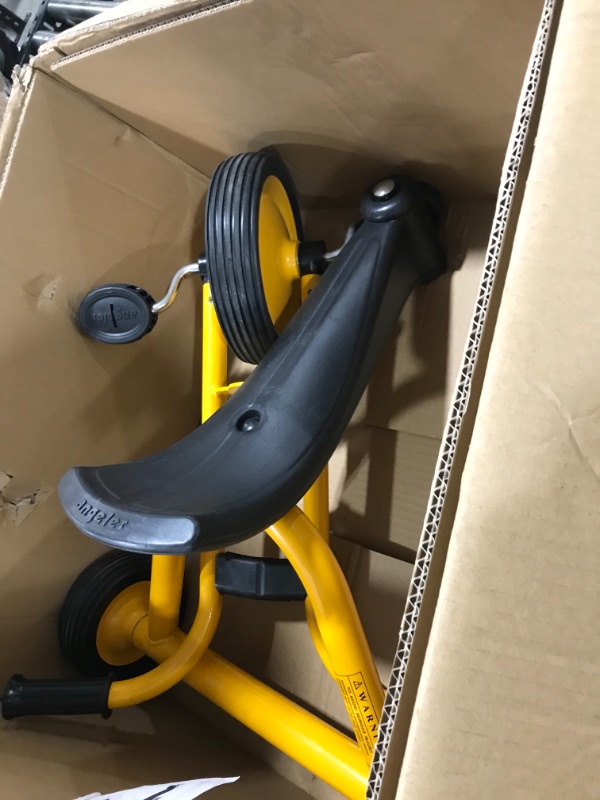 Photo 1 of Angeles MyRider Maxi 3 Wheel Trike, Yellow, AFB3630, Toddler Girls and Boys Tricycle, Kids Outdoor Playground Riding Activity for Daycare or Preschool
