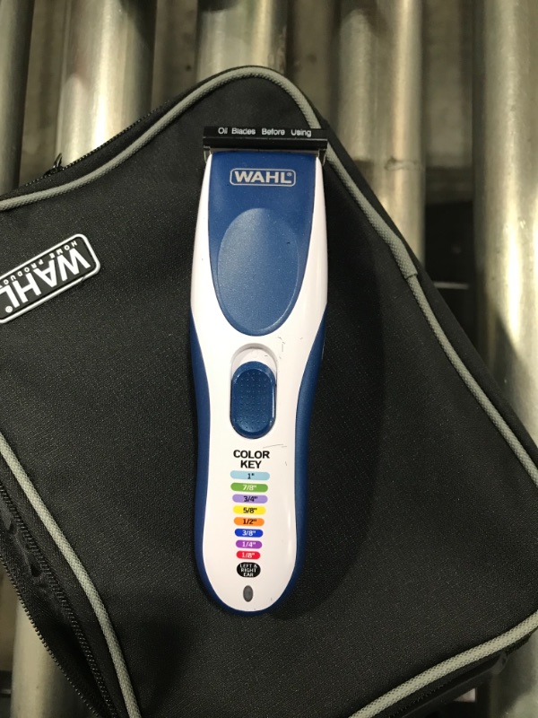 Photo 3 of Wahl Color Pro Cordless Rechargeable Hair Clipper & Trimmer – Easy Color-Coded Guide Combs - for Men, Women, & Children – Model 9649P
