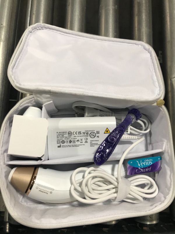 Photo 2 of Braun IPL Hair Removal for Women and Men, Silk Expert Pro 5 PL5137 with Venus Swirl Razor, FDA Cleared, Permanent Reduction in Hair Regrowth for Body & Face, Corded