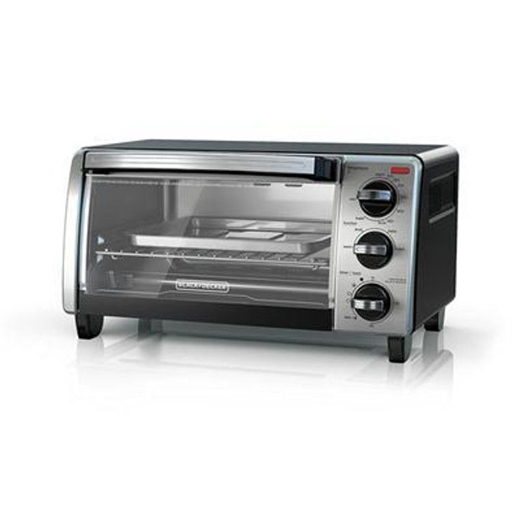 Photo 1 of Black & Decker 4 Slice Toaster Oven Ssblk TO1750SB
