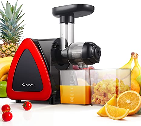 Photo 1 of Aobosi Slow Masticating Juicer Machine, Cold Press juicer Extractor, Quiet Motor, Reverse Function, High Nutrient Fruit and Vegetable Juice with Juice Jug & Brush for Cleaning
