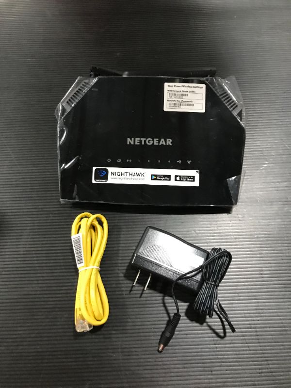 Photo 2 of NETGEAR WiFi Router (R6230) - AC1200 Dual Band Wireless Speed (up to 1200 Mbps) | Up to 1200 sq ft Coverage & 20 Devices | 4 x 1G Ethernet and 1 x 2.0 USB ports