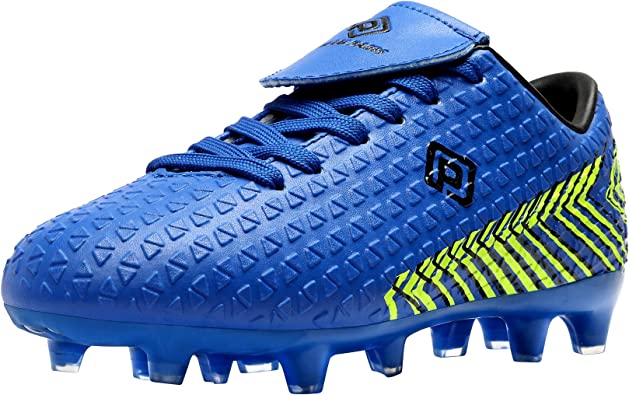 Photo 1 of DREAM PAIRS Boys Girls Outdoor Soccer Cleats Football Shoes Size 5