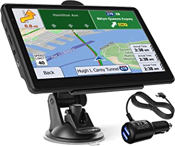 Photo 1 of GPS Navigation for Car/Truck,Latest USA, Canada, Mexico 2022 Maps 7 Inch Touch Screen 8G 256M Voice Broadcast Navigation System with Speed Camera Warning