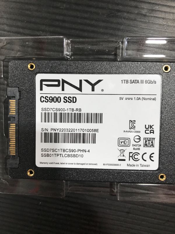 Photo 3 of PNY CS900 1TB SSD