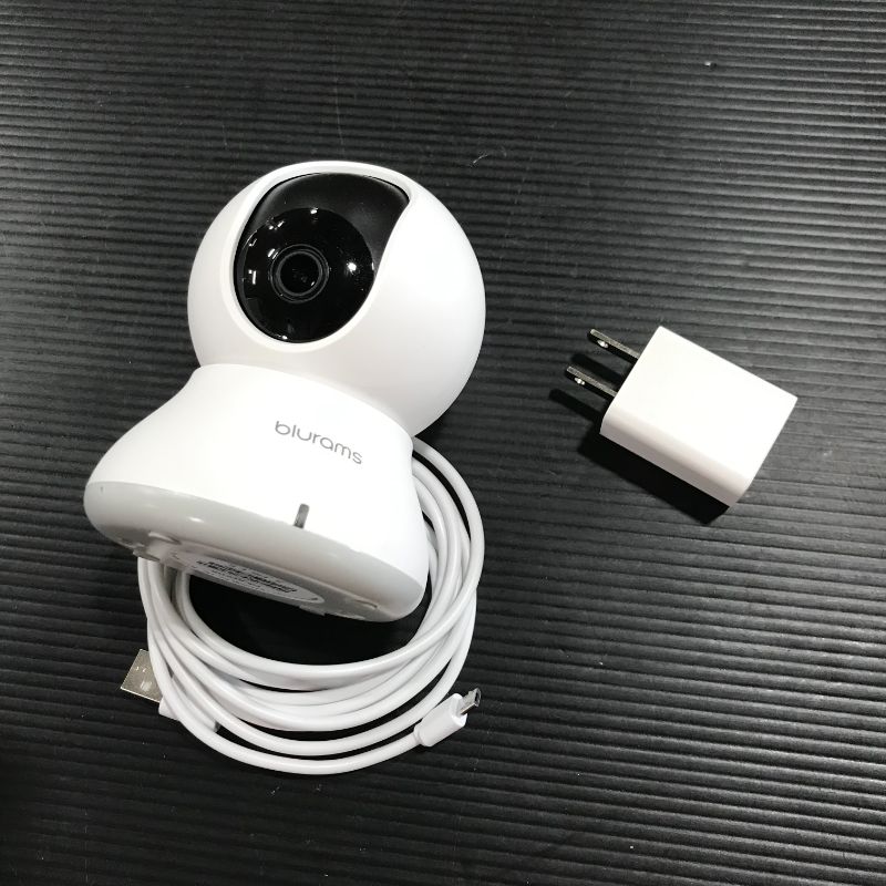 Photo 2 of Security Camera 2K, blurams Baby Monitor Dog Camera 360-degree for Home Security w/ Smart Motion Tracking, Phone App, IR Night Vision, Siren, Works with Alexa & Google Assistant & IFTTT, 2-Way Audio
