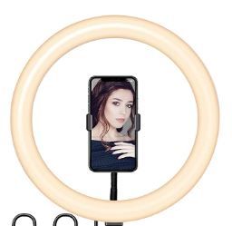 Photo 1 of 12" Ring Light w/ Phone Holder