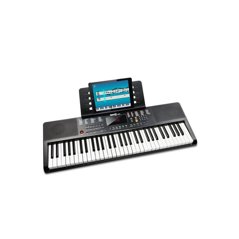 Photo 1 of RockJam 61-Key Keyboard Piano with Sheet Music Stand
