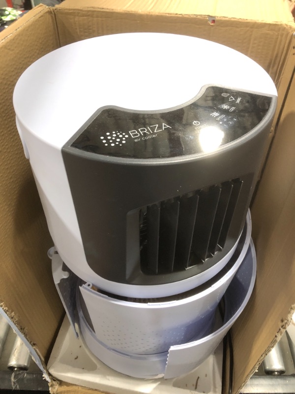 Photo 3 of Briza Cool Air Fan - Evaporative Air Cooler - Evaporative Cooler - Swamp Cooler - Air Cooler Fan - Air Cooler for Room - Great for Livingroom, Bedroom, Office - 8 Liter Water Tank - 80° Swing Oscillation - 3 in 1 - Remote Included - 3 Speed Fan
