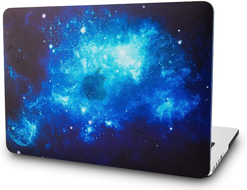 Photo 2 of KECC Laptop Case for MacBook Pro 13" (2019/2018/2017/2016) Plastic Hard Shell Cover A1989/A1706/A1708 Touch Bar (Blue 2)
