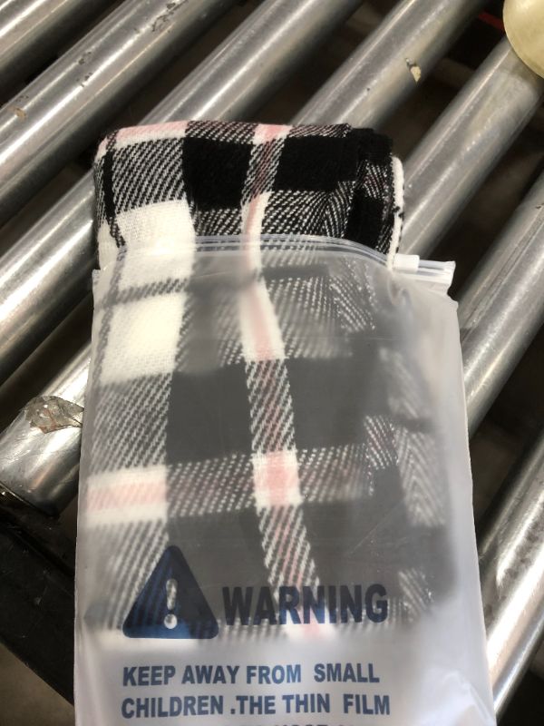 Photo 1 of Wander Agio Women's Fashion Scarves Long Shawl Winter Thick Warm Knit Large Plaid Scarf

