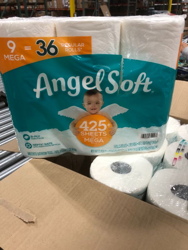 Photo 2 of Angel Soft Toilet Paper, 36 Mega Rolls
