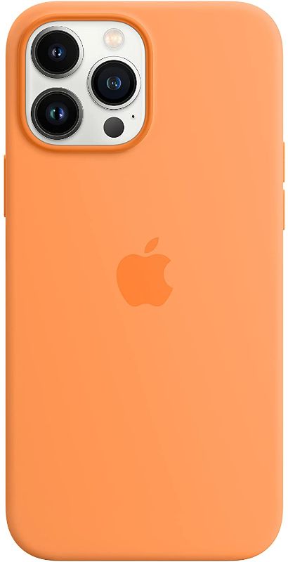 Photo 1 of Apple Silicone Case with MagSafe (for iPhone 13 Pro Max) - Marigold
