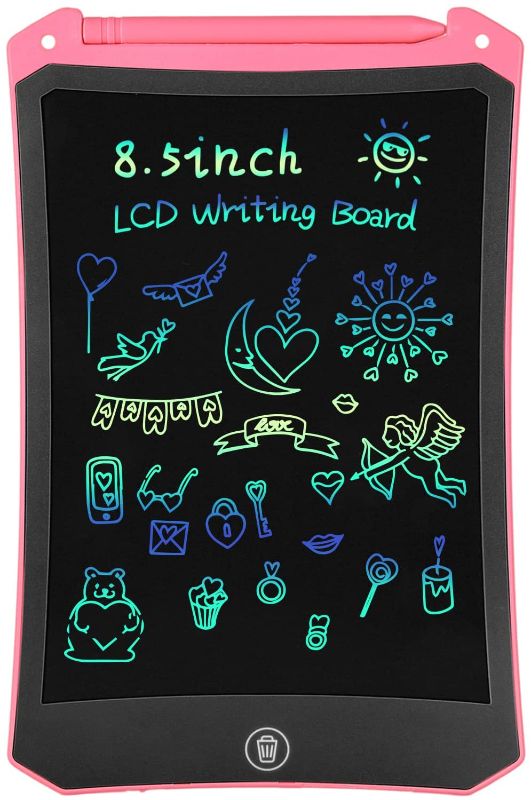 Photo 1 of LCD Writing Tablet,8.5-inch Electronic Colorful Drawing Board and Doodle Board The Toys Gifts for Kids at Home and School (PINK)
