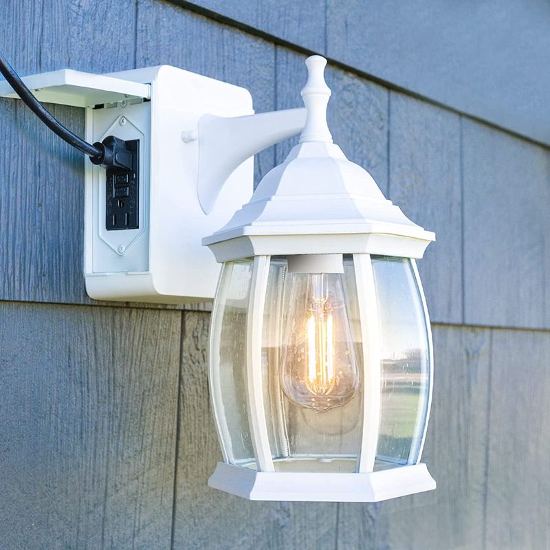 Photo 1 of Addington Park 31848 Grace Outdoor Wall Sconce, White
