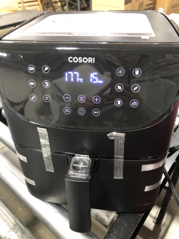 Photo 2 of COSORI Smart Air Fryer Oven Combo Large 5.8 QT Cooker, Digital Works with Alexa & Google Assistant