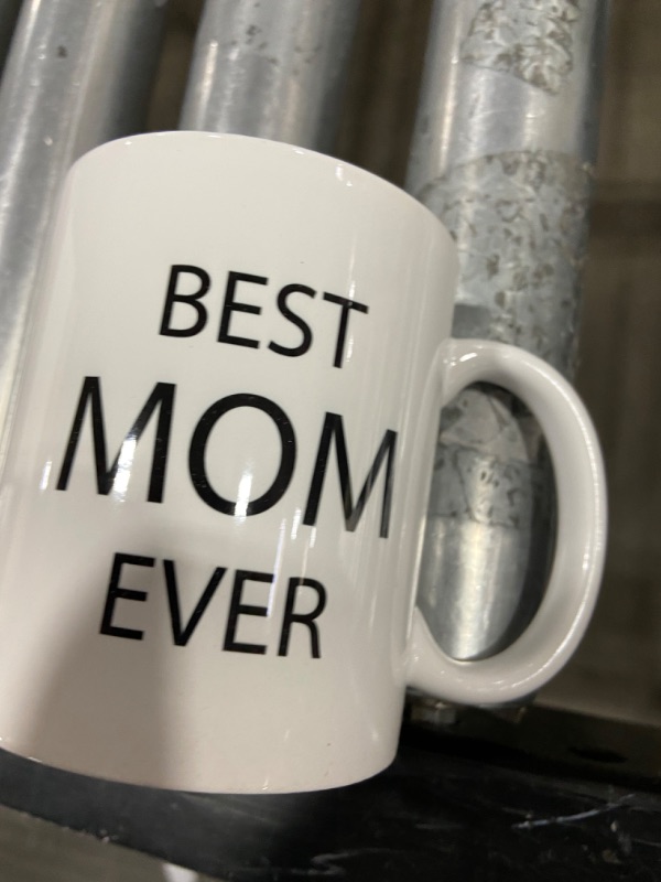 Photo 1 of 'Best Mom Ever' White Coffee Mug