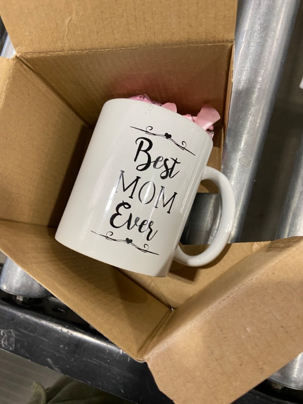 Photo 1 of 'Best Mom Ever' Custom White Mug