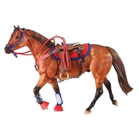 Photo 1 of Breyer Traditional Western Riding Set Toy Horse Accessory
