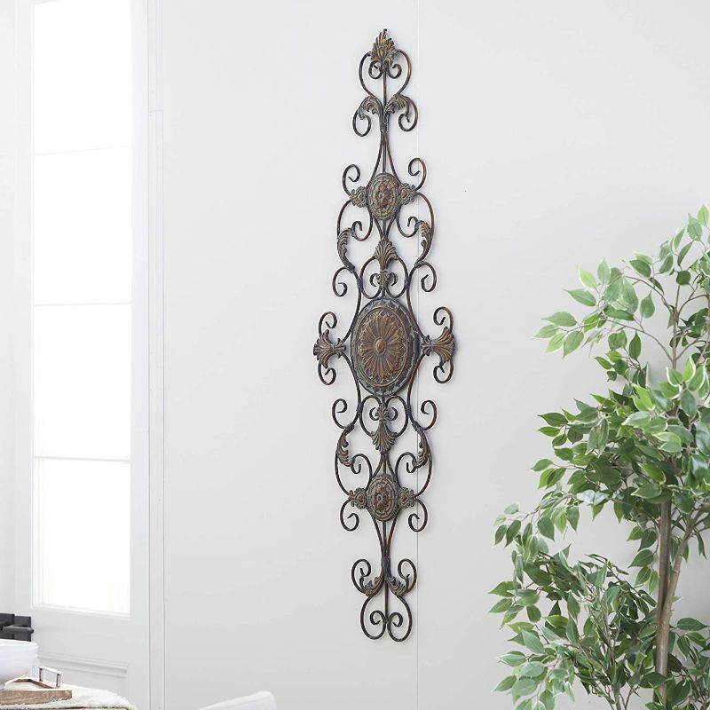 Photo 1 of Deco 79 Metal Scroll Decor for Everlasting Decoration