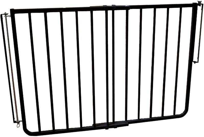 Photo 1 of Cardinal Gates Outdoor Safety Gate, Black, 29.5? tall