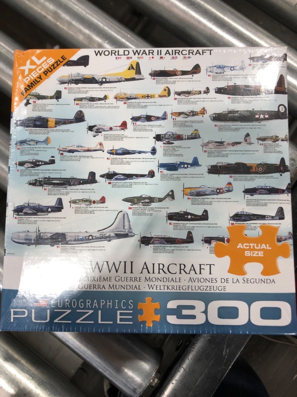 Photo 2 of EuroGraphics WWII Airplanes 300 Piece Puzzle