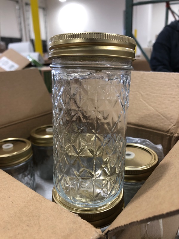 Photo 1 of 12 6 OZ,  6 PCS GLASS MASON JAR SET