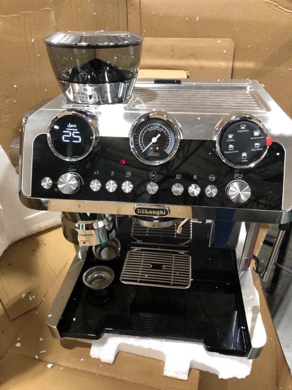 Photo 2 of De'Longhi EC9665M La Specialista Maestro Espresso Machine, Stainless Steel