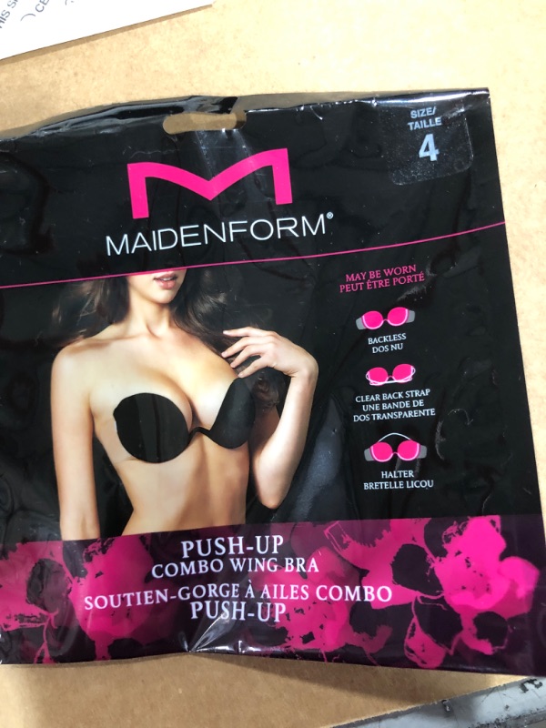 Photo 1 of Size 4 black bra