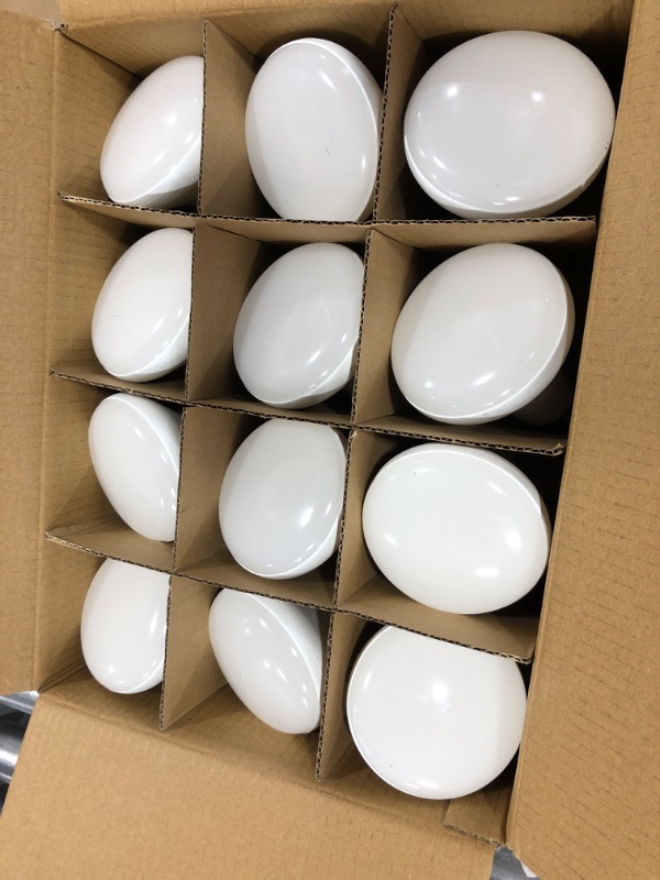 Photo 2 of Philips LED Flicker-Free Dimmable BR30 Indoor Light Bulb, EyeComfort Technology, 650 Lumen, Soft White Light (2700K), 11W=65W, E26 Base, 12-Pack
