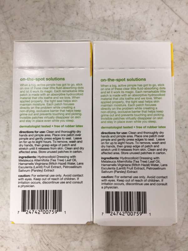 Photo 3 of Alba Botanica Acnedote Pimple Patches, 40 Count (Packaging May Vary)
