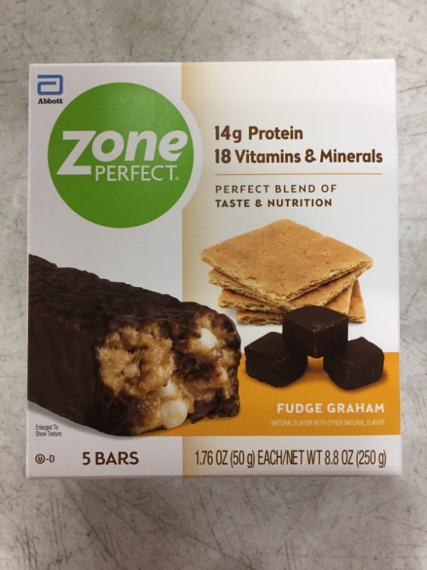 Photo 2 of Zone Perfect Nutrition Bars Fudge Graham - 5 CT
