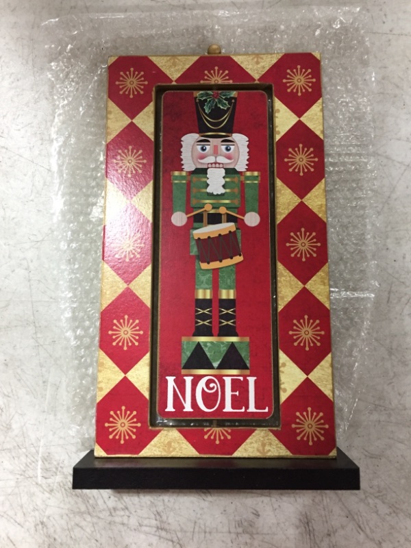 Photo 1 of CHRISTMAS HOLIDAY NUTCRACKER WOOD DECORATION. 