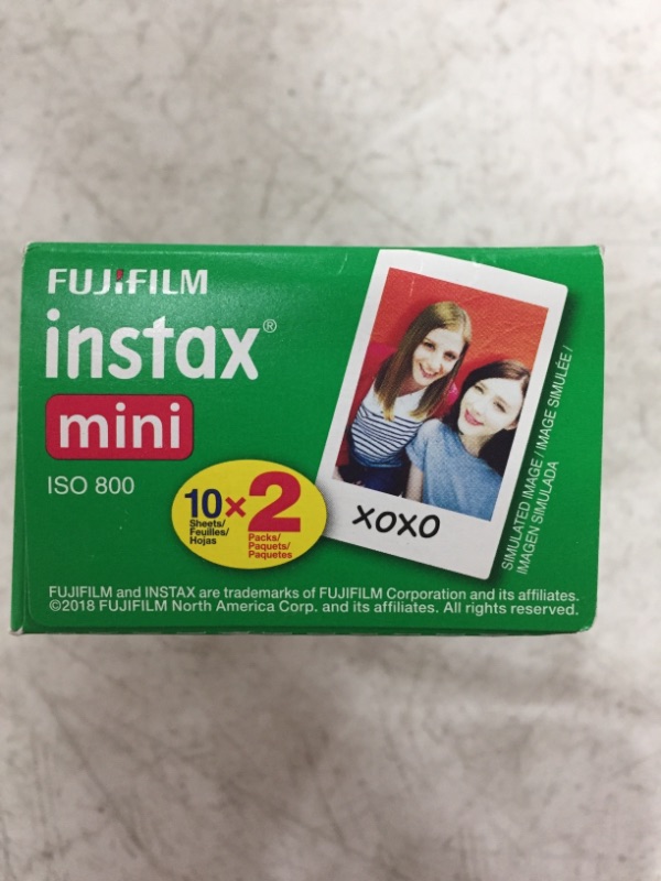 Photo 3 of Fujifilm Instax Mini Instant Film Twin Pack (White)
